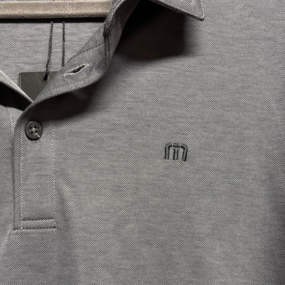 Travis Mathew Excursion Charcoal Polo Shirt. NWT - Picture 11 of 13